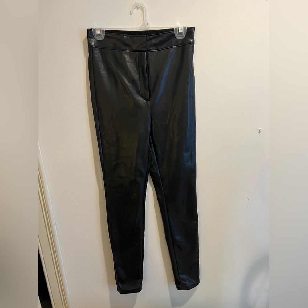 Aritzia Babaton Faux Leather Leggings - Picture 3 of 5
